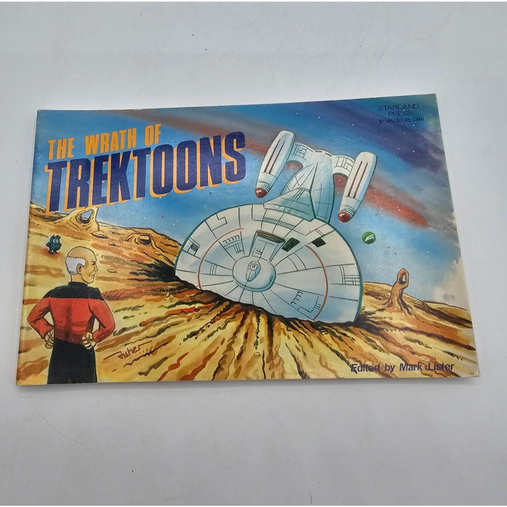 vintage Star Trek parody comic book titled The Wrath of Trektoons